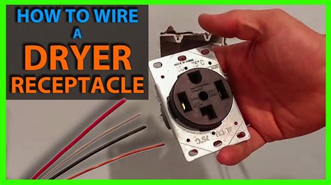 wiring a dryer outlet box